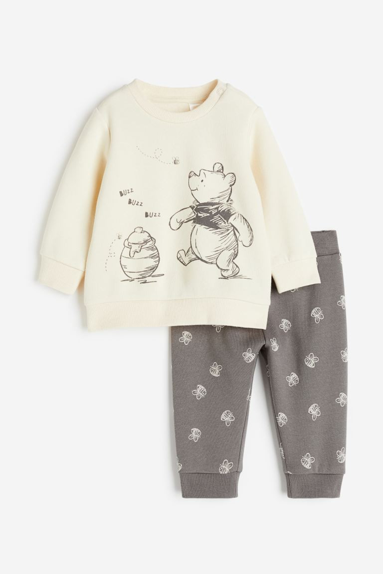 2-piece sweatshirt set | H&M (UK, MY, IN, SG, PH, TW, HK)