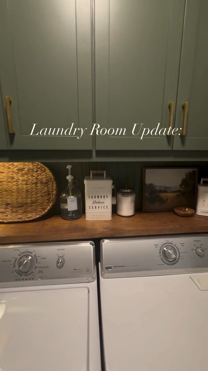 Laundry room refresh 🧺🧺 

#LTKhome #LTKfindsunder50 #LTKfindsunder100