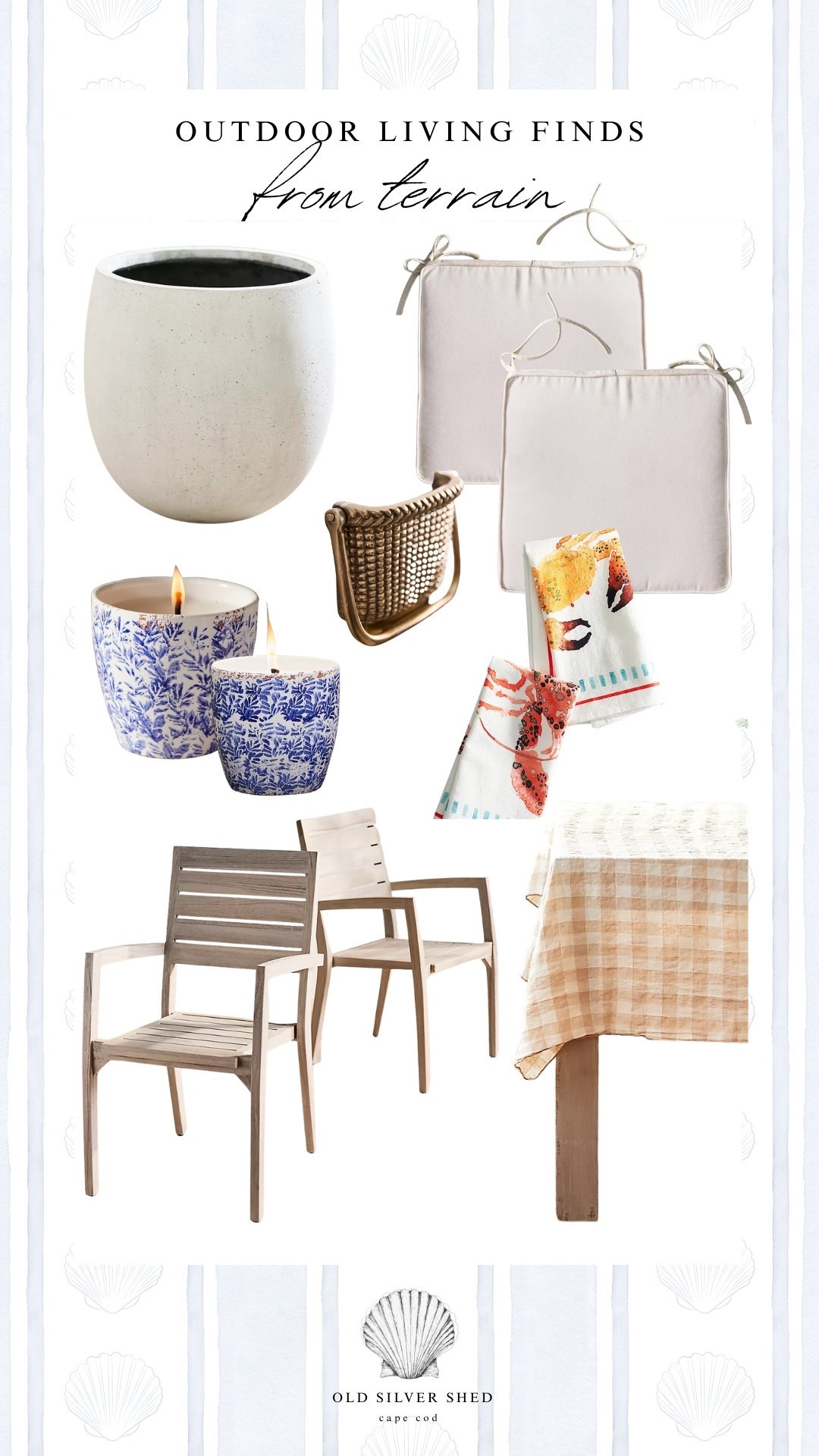 I’ve been loving these outdoor living finds from Terrain! Whether you’re hosting family and friends for a backyard gathering or you’re in the mood to spruce up your patio, here’s what I’m eyeing…

#LTKHome #LTKFindsUnder100 #LTKFindsUnder50