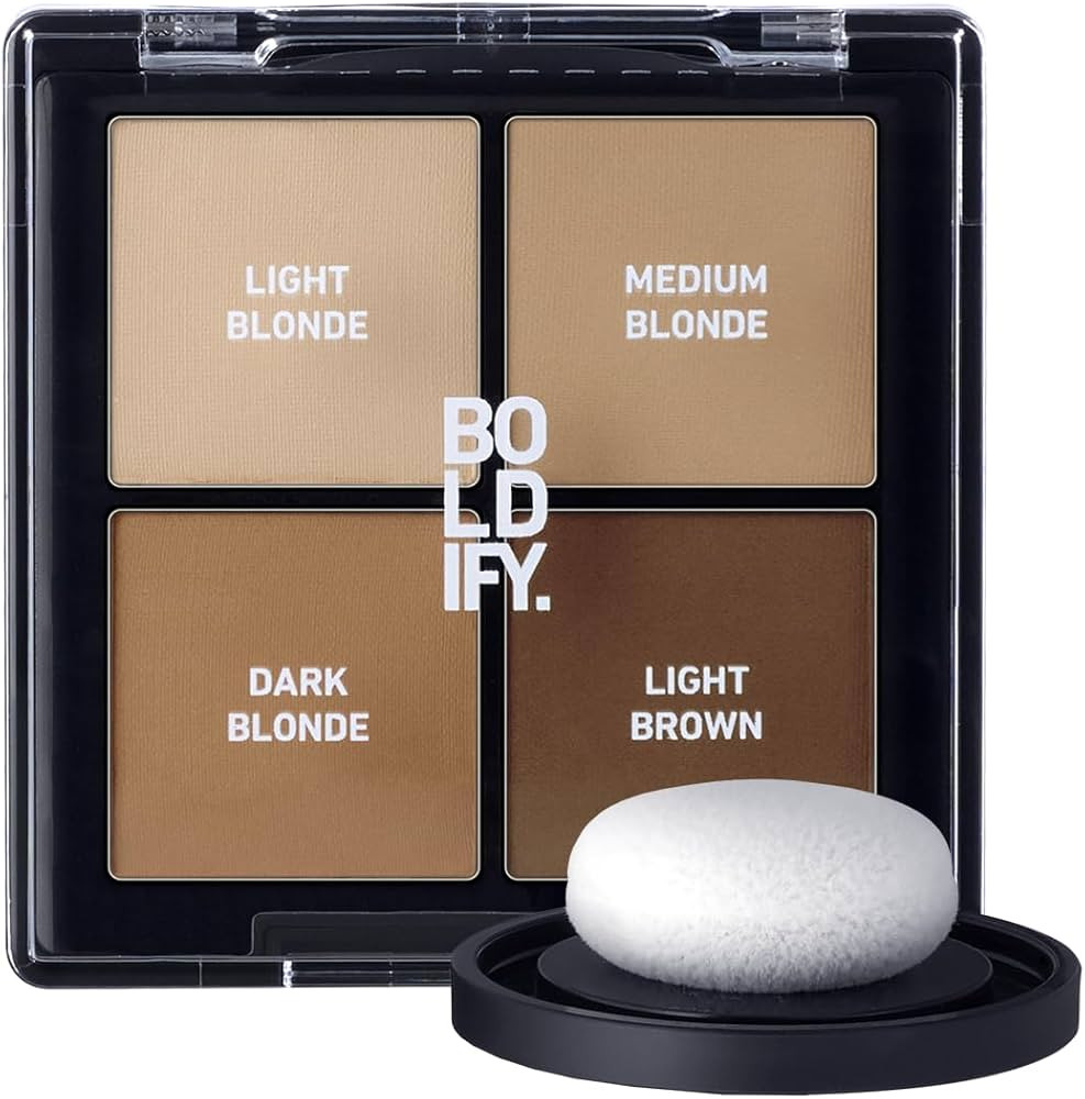 BOLDIFY Hairline Powder Color Sample Kit - Root Touch Up Hair Color for Gray Coverage - Bald Spot... | Amazon (US)