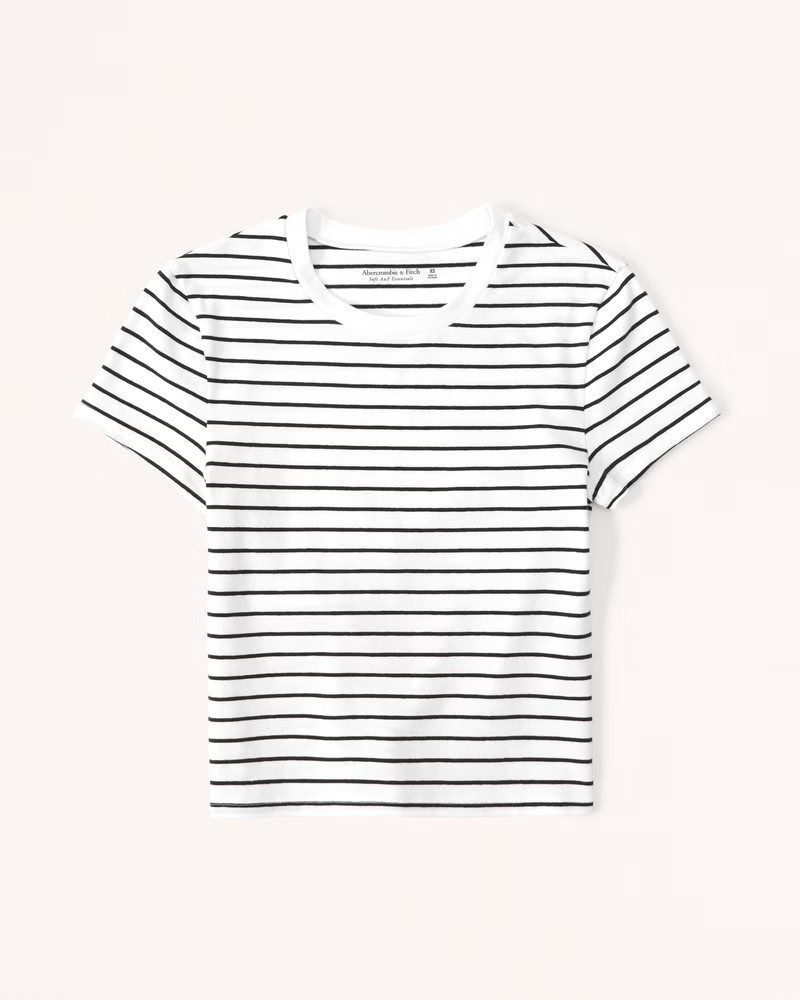 Women's Essential Baby Tee | Women's Tops | Abercrombie.com | Abercrombie & Fitch (US)