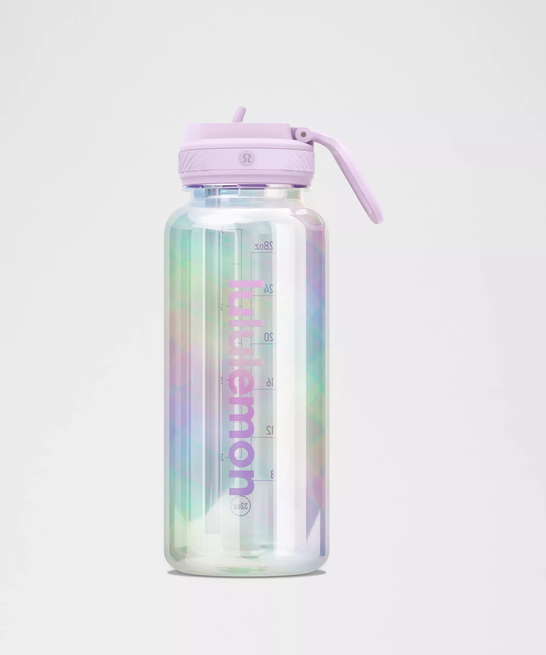 Back To Life Clear Bottle 32oz Straw Lid | Lululemon (US)