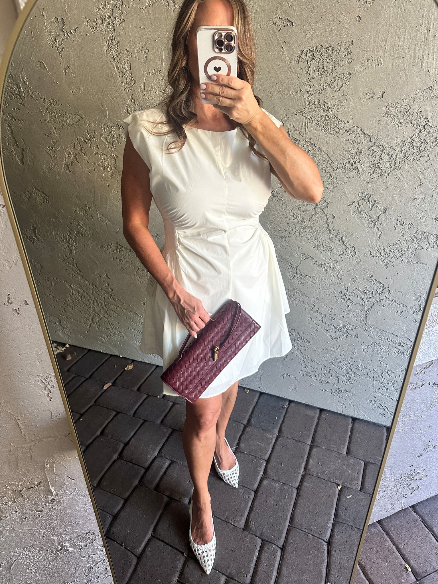 Friday night dinner plans!! The purse is from Amazon and designer inspired and is such good quality. I love the color! Comes in various colors. The shoes are extremely comfortable.

#LTKShoeCrush #LTKMidsize #LTKItBag
