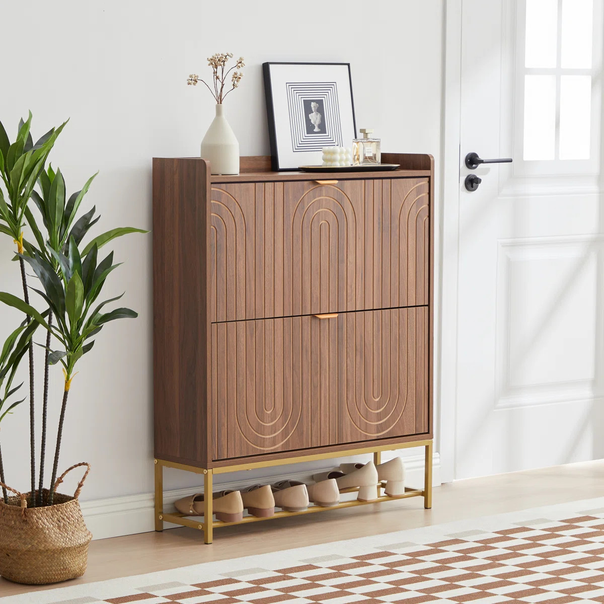 20 Pair Shoe Storage Cabinet | Wayfair North America