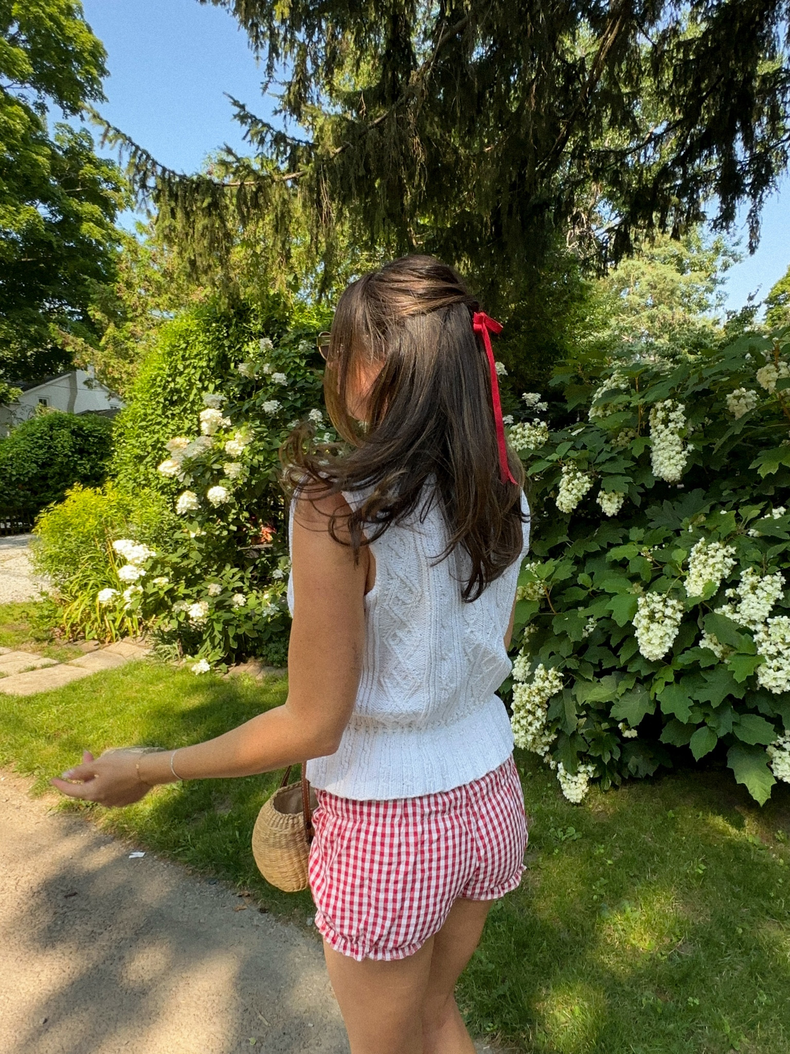 bloomer shorts, bloomers outfit, summer outfit, gingham shorts, coquette style, boxers outfit, vintage style, hair bow

#LTKsummer #LTKcanada #LTKstyletip