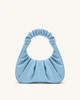 Gabbi Ruched Hobo Handbag -Ice | JW PEI US