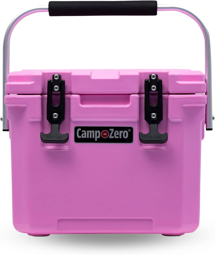 CAMP-ZERO 10 | 10.6 Qt. Cooler with 2 Molded-in Cup Holders & Folding Aluminum Handle | Thick Wal... | Amazon (US)