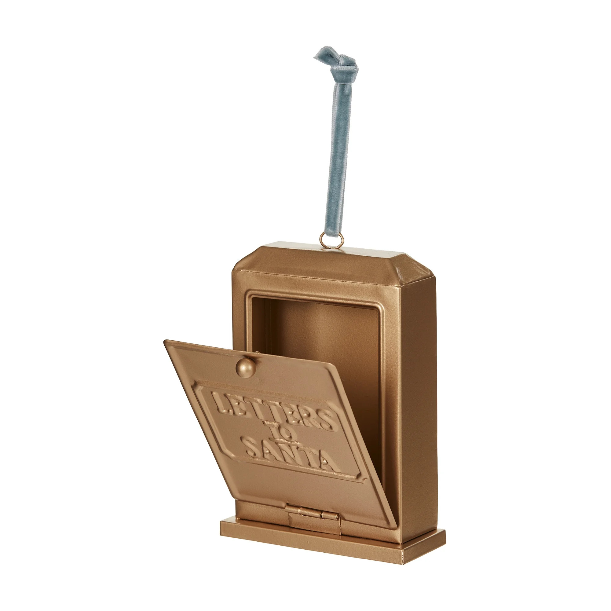 Fraiche Santa Mailbox Gold Ornaments 2-Pack | Walmart (CA)