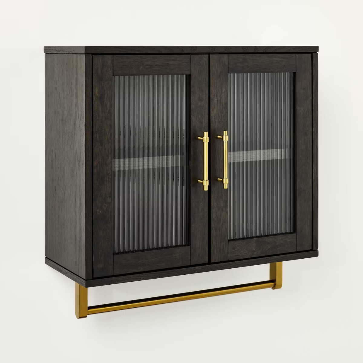 Reeded Glass Bathroom Wall Cabinet - Hearth & Hand™ with Magnolia | Target