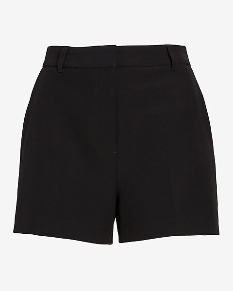 Editor Super High Waisted Tailored Shorts | Express