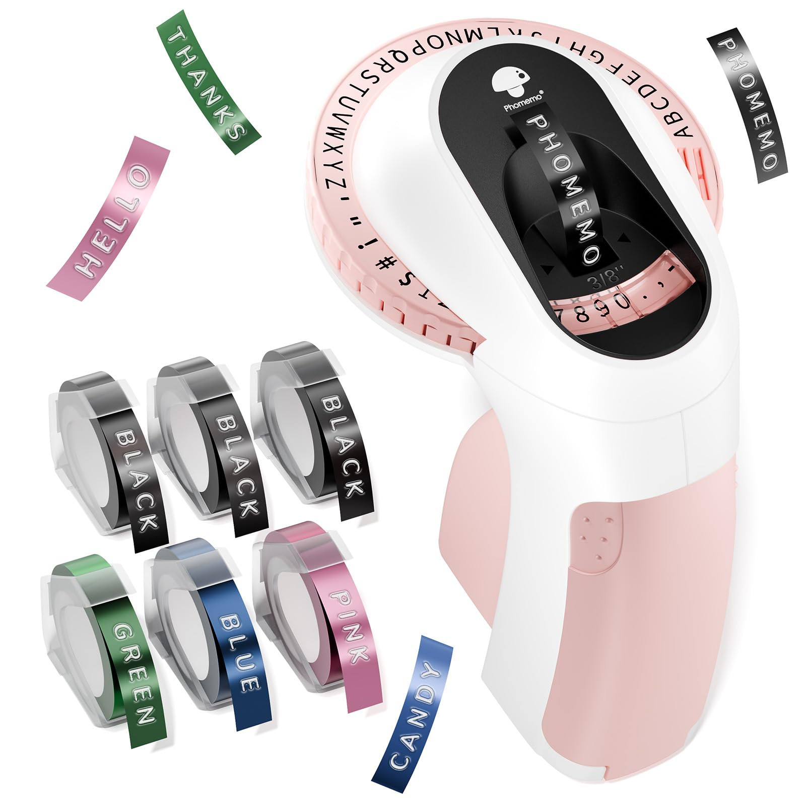 Phomemo Embossing Label Maker Machine, Retro Embossed Label Maker, Old School Embosser Labeler wi... | Amazon (US)