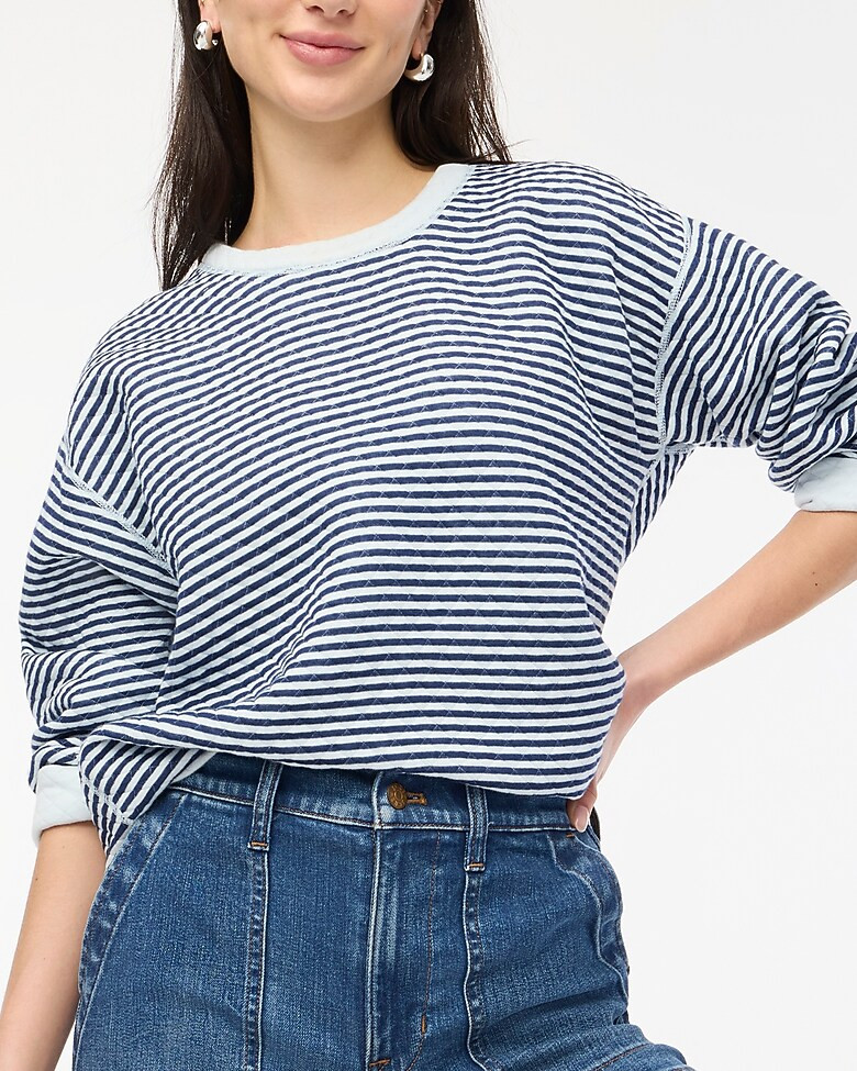 Reversible quilted pullover | J.Crew Factory