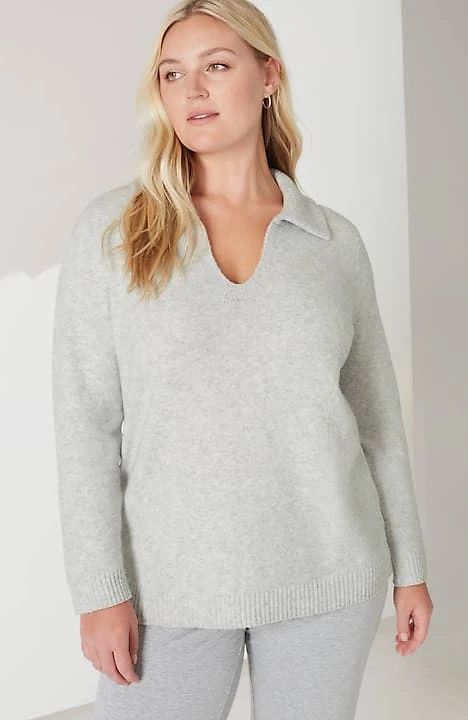 Pure Jill Collared Soft Sweater | J. Jill