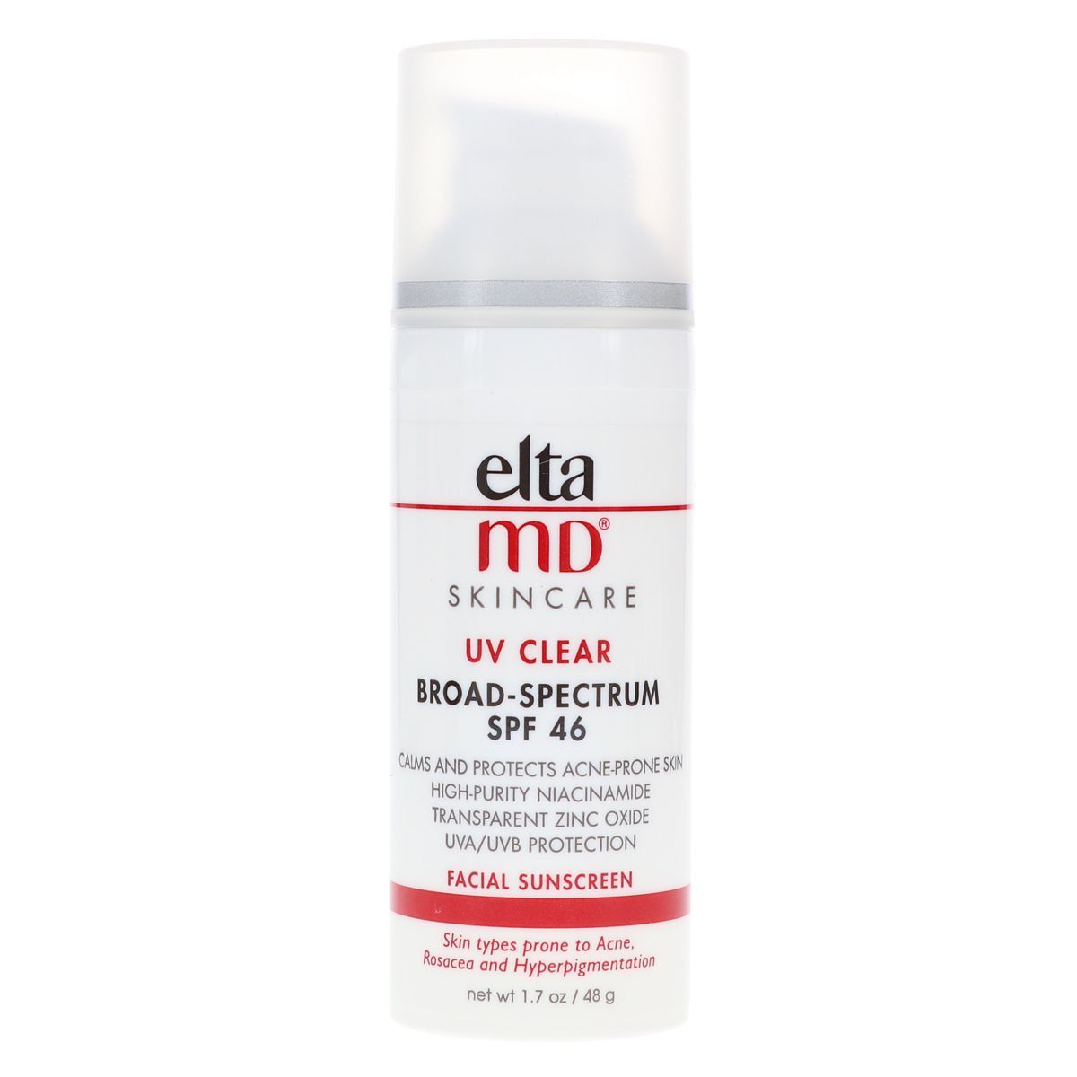 Elta MD UV Clear SPF 46 Broad Spectrum Moisturizing Facial Sunscreen 1.7 oz | Target