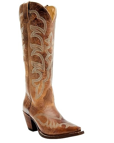 Shyanne Women's High Desert Tall Western Boot Snip Toe - BSWFA23L29 8 M US | Amazon (US)