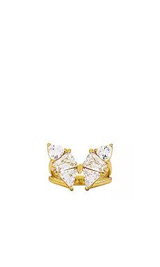 Kendra Scott Blair Butterfly Ring in Gold White Crysta from Revolve.com | Revolve Clothing (Global)