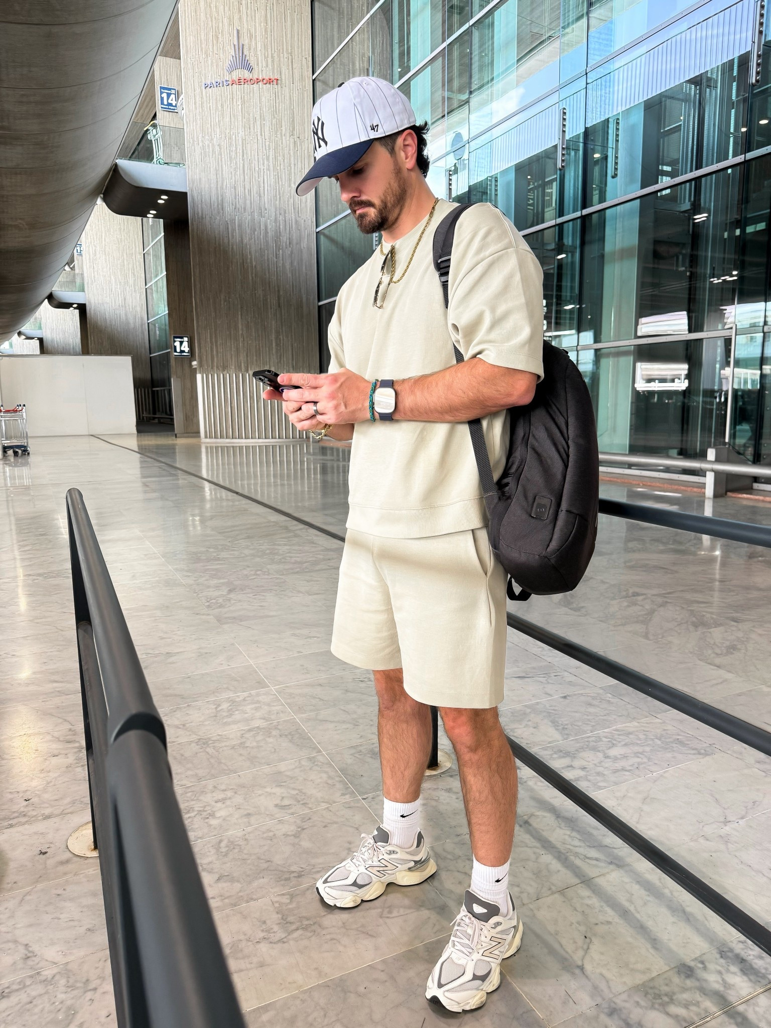 Men’s travel outfit, airport outfit, neutral outfit, European summer 

#LTKTravel #LTKFindsUnder100 #LTKMens