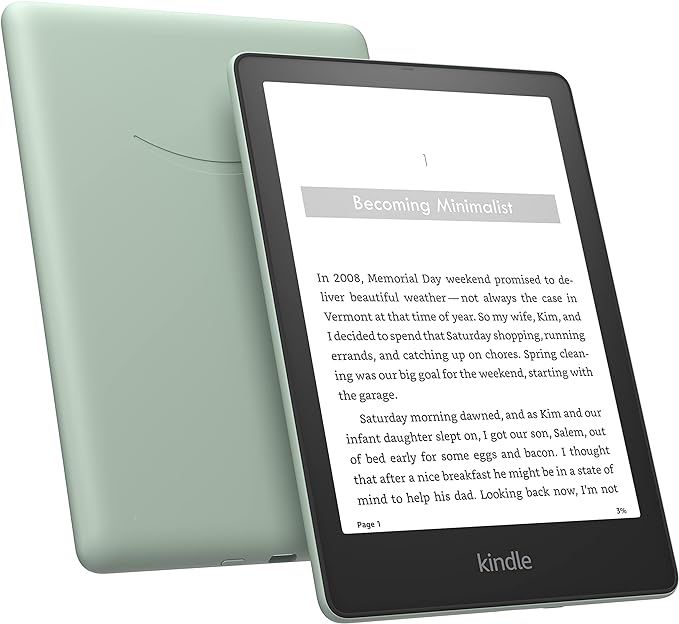 Amazon Kindle Paperwhite Signature Edition (32 GB) – With auto-adjusting front light, wireless ... | Amazon (US)