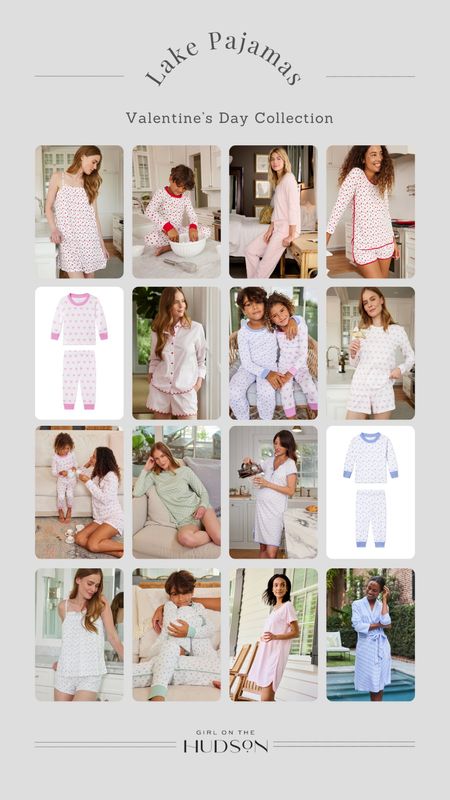 The lake pajamas Valentine’s Day collection just launched and it’s so cute! These are my favorite styles for women, kids and baby ❤️

#LTKfamily #LTKSeasonal #LTKkids