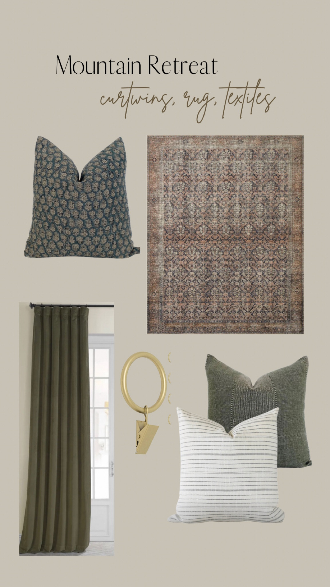 Mountain retreat textiles

#LTKhome