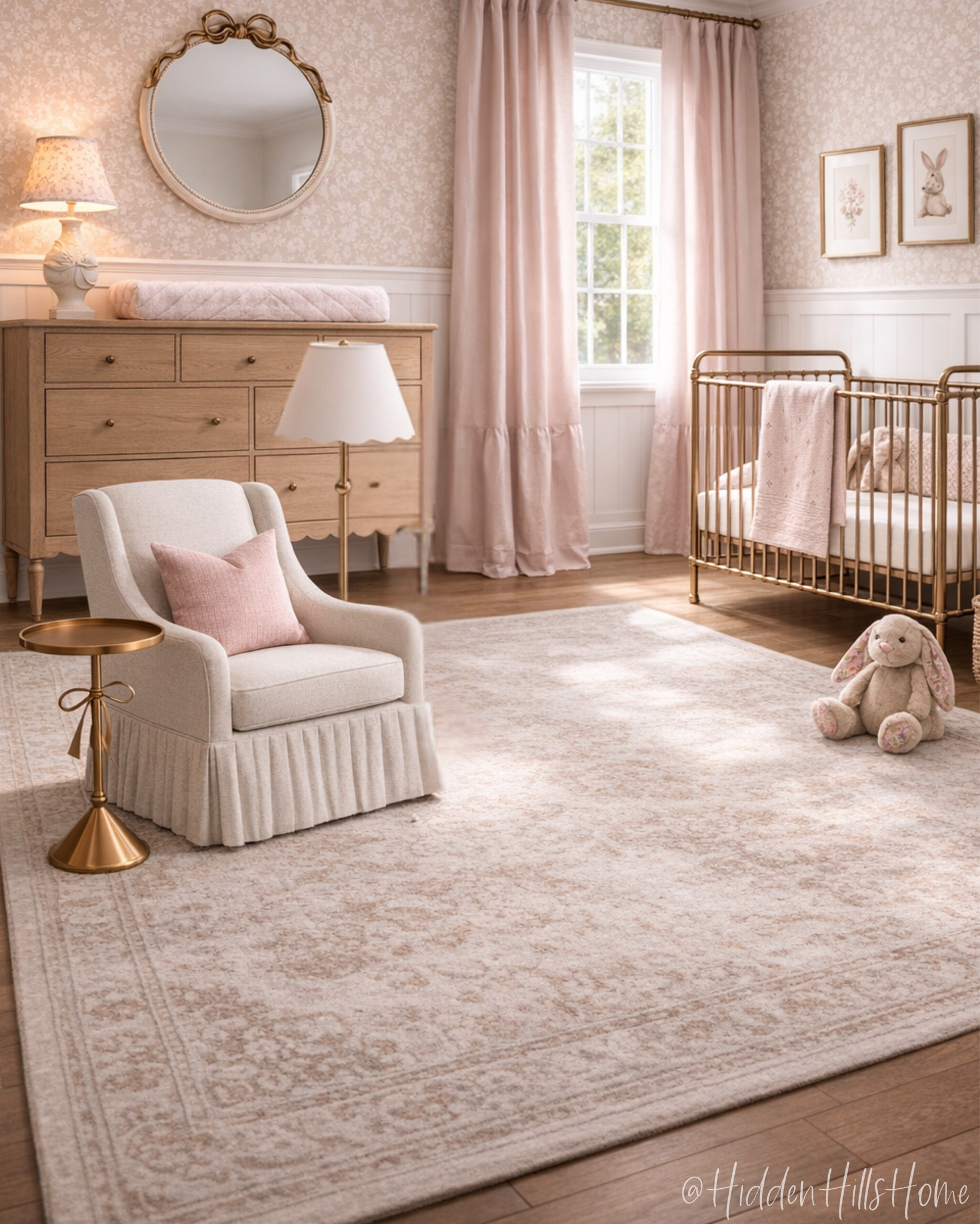 Nursery design, Pink nursery decor mood board, nursery design ideas, crib, nursery dresser, home decor ideas, nursery, baby room, baby girls nursery inspiration, glider #pink

#LTKHome #LTKSaleAlert #LTKBaby