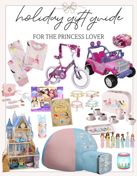 Holiday gift guide: gifts for the princess lover! 

#holidaygiftguide

Little girls gift ideas. Holiday gifts for girls. Disney princess gifts. Princess lover gift ideas. 

#LTKGiftGuide #LTKkids #LTKfindsunder100