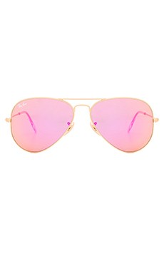 Aviator Flash Lenses
                    
                    Ray-Ban | Revolve Clothing (Global)