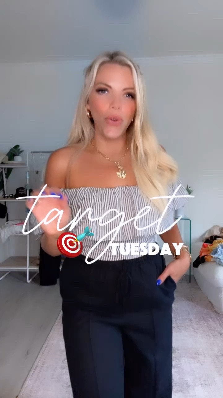 Target Tuesday finds! Love the linen tops so much, so cute with the ruffles and perfect for a vacation, I did a small! All of these are such cute and easy outfits for summer! 

#LTKFindsUnder100 #LTKMidsize #LTKFindsUnder50