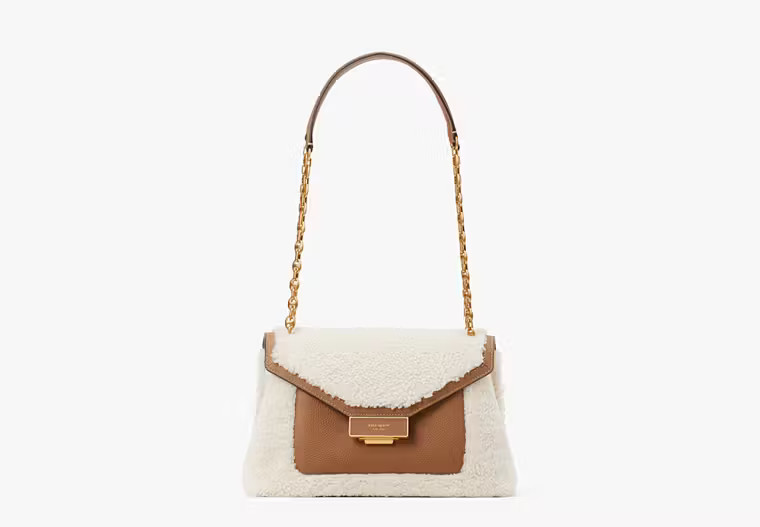 Gramercy Shearling Medium Convertible Shoulder Bag | Kate Spade (US)