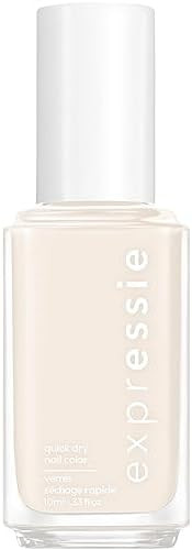 Essie expressie, Quick-Dry Nail Polish, 8-Free Vegan, Eggshell White, Daily Grind, 0.33 fl oz | Amazon (US)