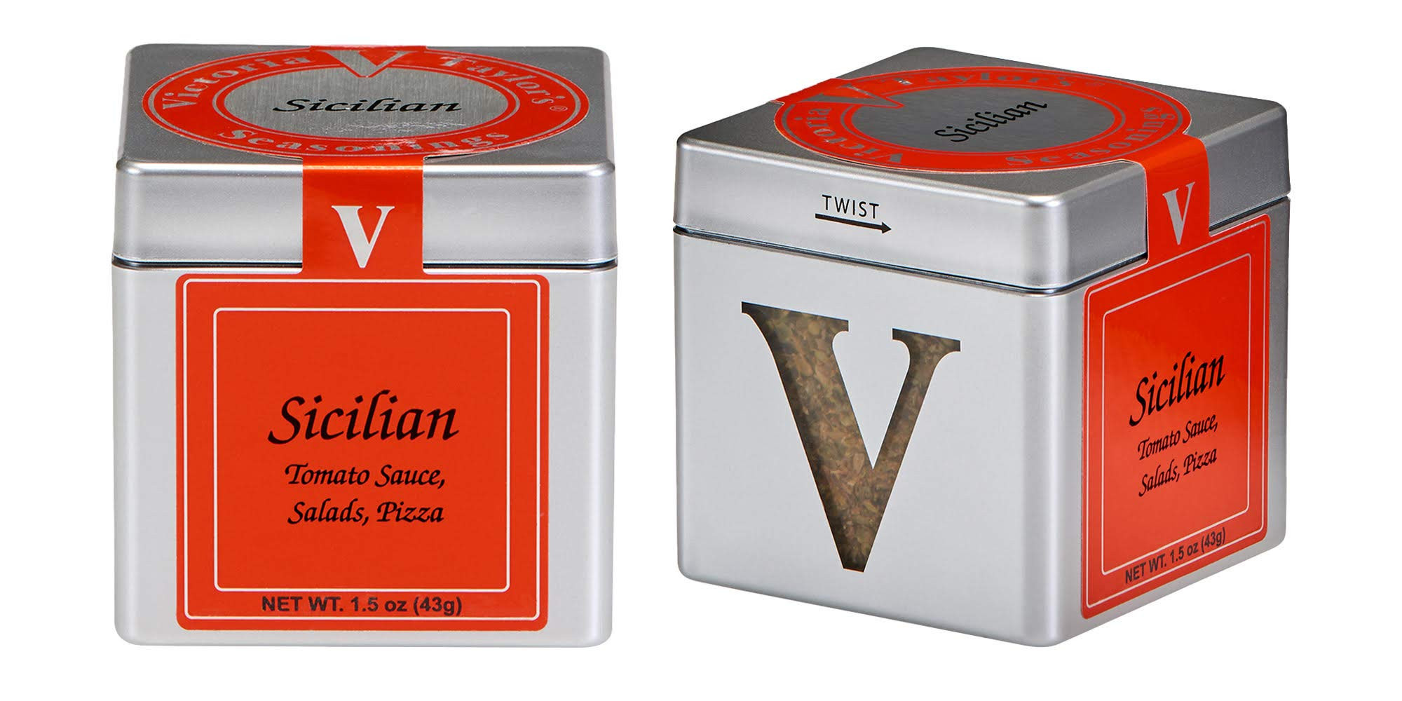 Sicilian- 1.5 oz. Cube (pack of 2) - Classic Bold Southern Italian Flavor - Use in red sauce, chicken, pizza, pasta, soup, salad and grilled fish. | Amazon (US)