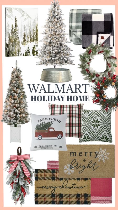 Holiday home decor from Walmart. #walmarthome #holidaydecor #christmasdecor

#LTKSeasonal #LTKhome #LTKunder50