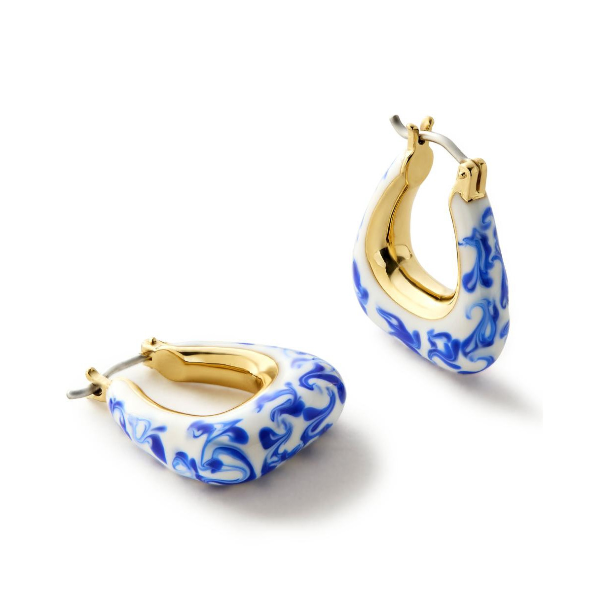 Ana Luisa - Statement Earrings - Dakota Marble Blue - Gold | Macy's