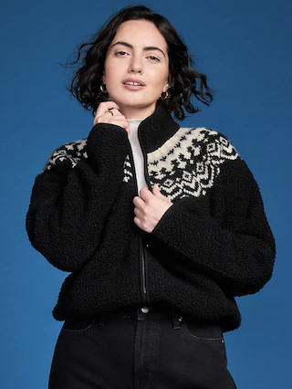 Old Navy x Altuzarra Sherpa Jacket | Old Navy (US)