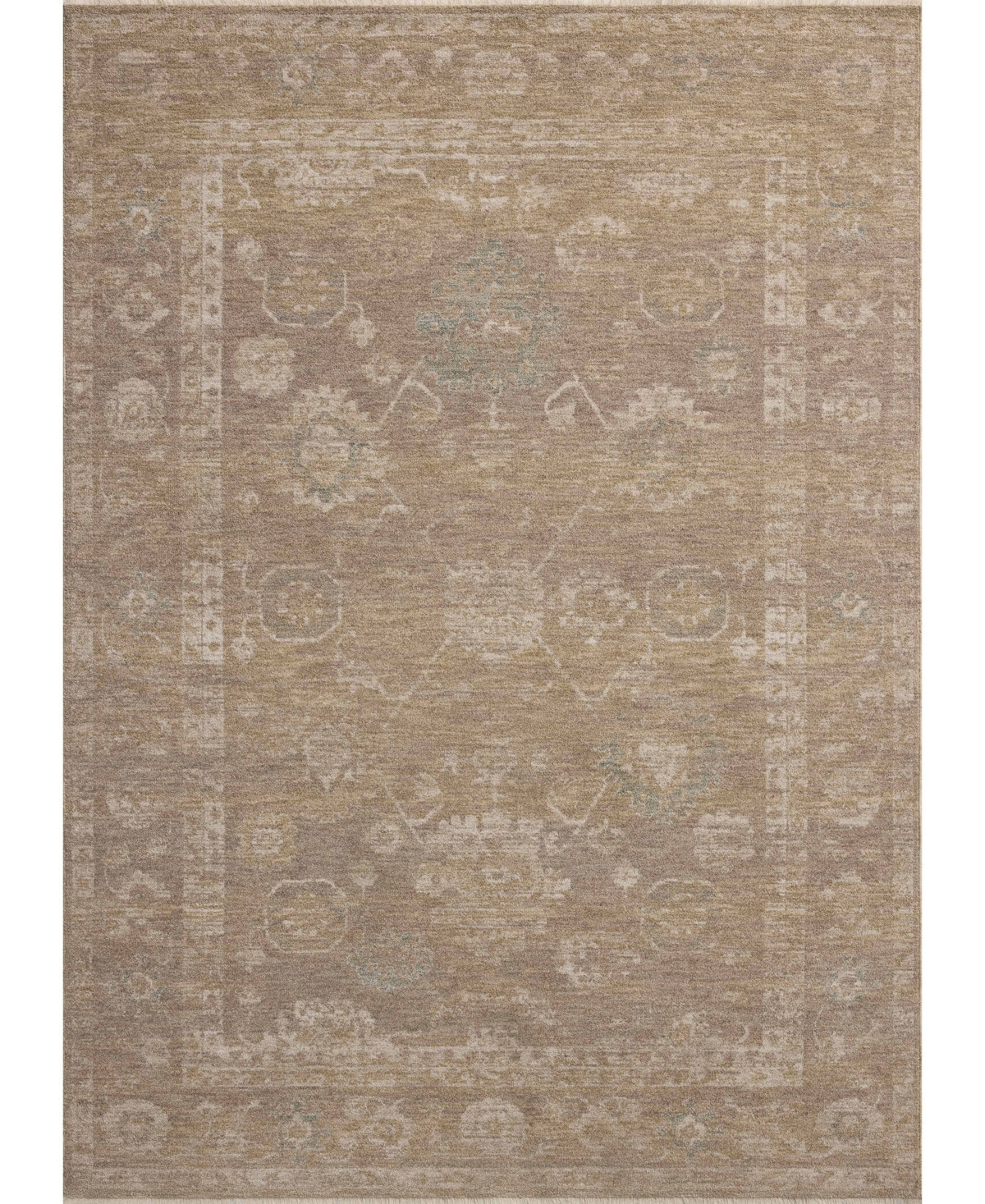 Chris Loves Julia Louisa Loi-04 11'6''x15'7'' Area Rug - Taupe, Gold | Macy's