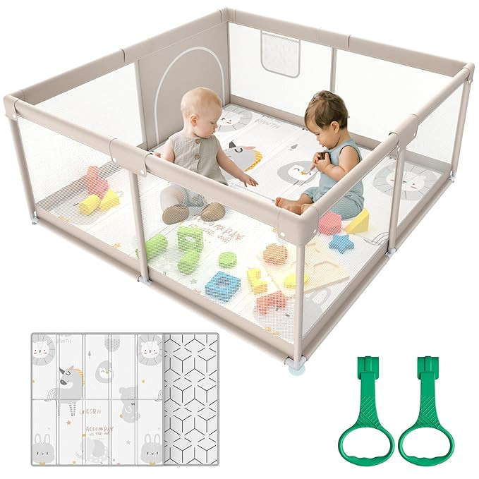 Baby Playpen ,Playpen, Playpen for Babies and Toddlers, Play Pen for Kids, Play Pens for Babies a... | Amazon (US)