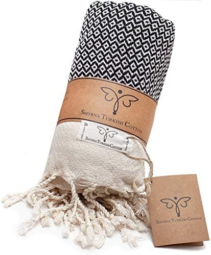 Smyrna Original Turkish Throw Blanket | 100% Cotton, 50 x 60 Inches | Vintage Decorative Boho Thr... | Amazon (US)