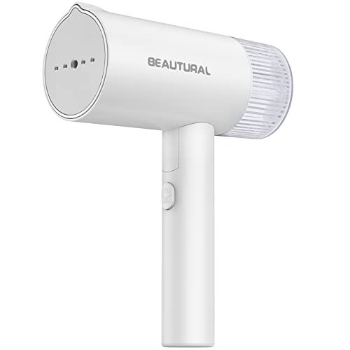 BEAUTURAL Steamer for Clothes, Foldable Handheld Clothing Wrinkles Remover for Garments, 30-Second Fast Heat-up, Portable Fabric Steamer for 120V Countries, Not for Use in 220V Such as Europe | Amazon (US)