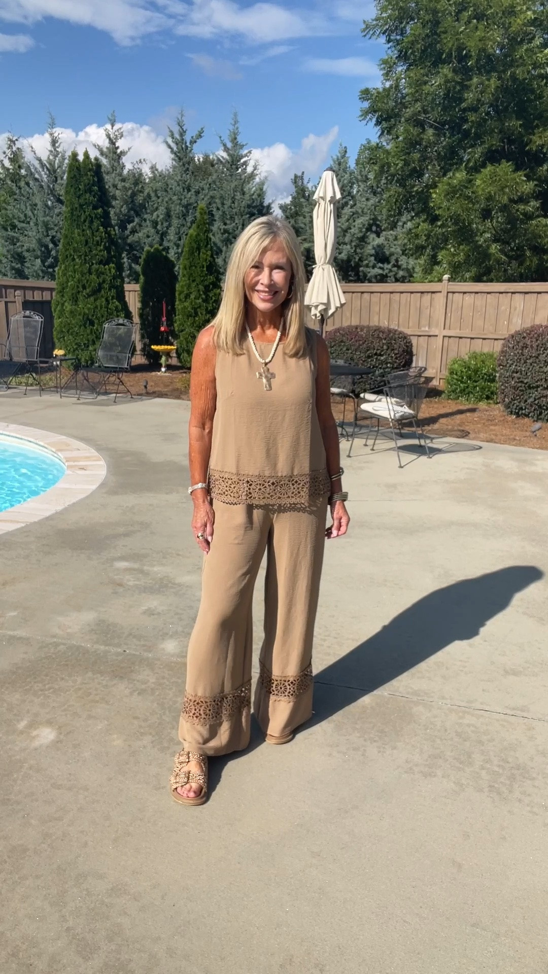 Nothing is cuter than a 2 piece set and love this warm color. ☀️

#LTKdayinmylife #LTKgrwm