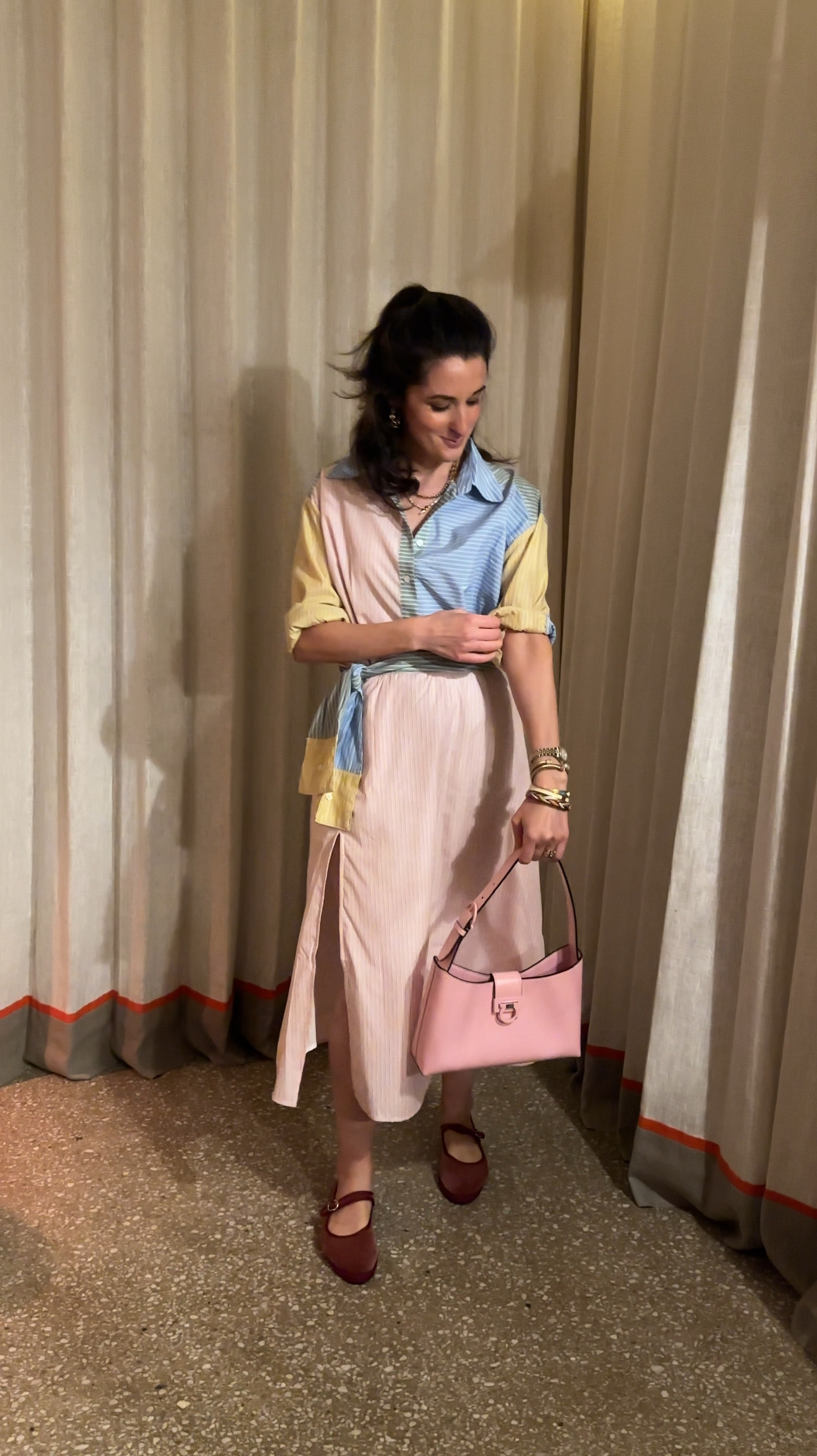 Pastel coord from Olivia Rubin based on men's shirts 🌈 

#LTKstyletip #LTKuk #LTKeurope