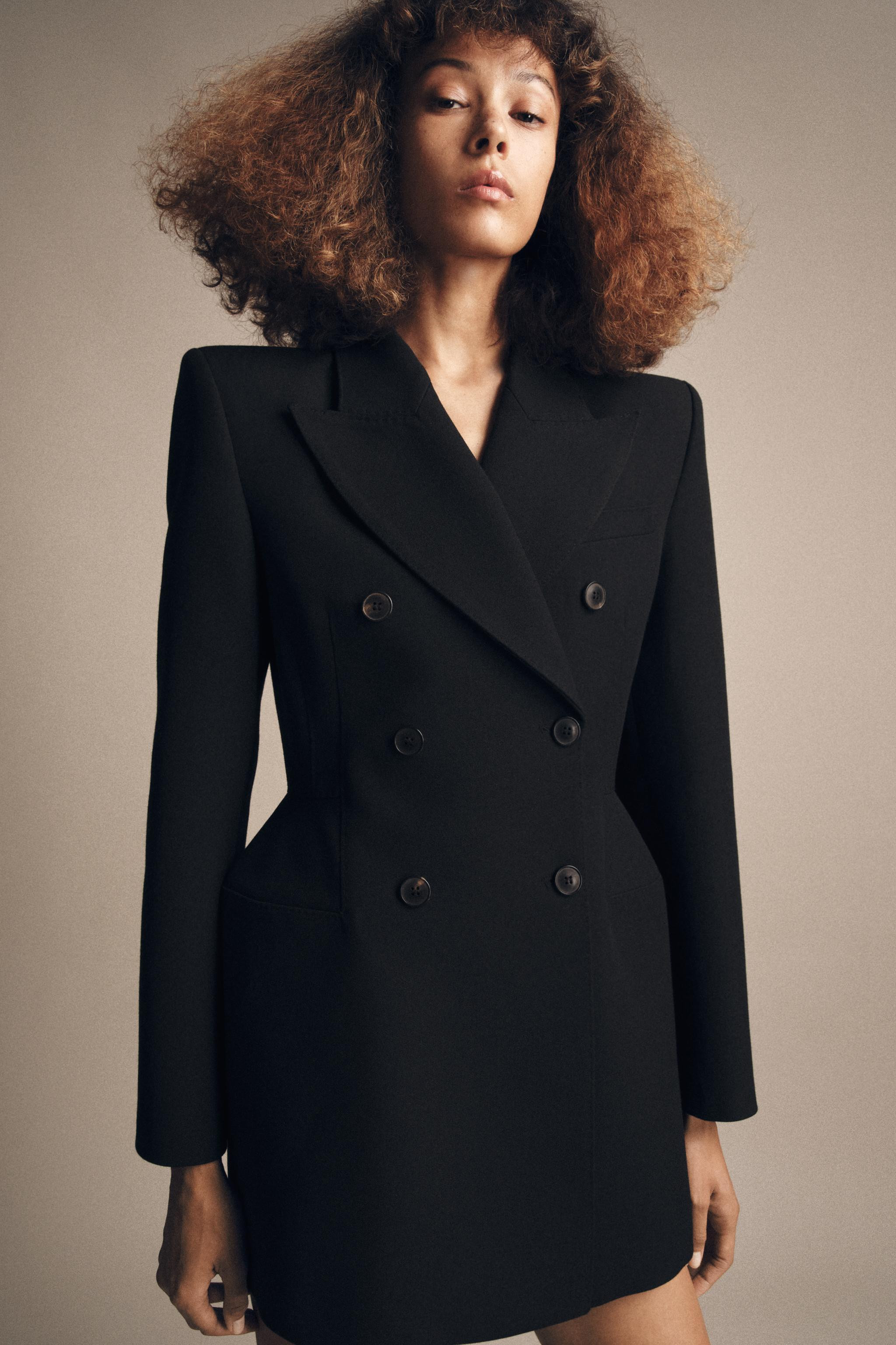 ZW COLLECTION DOUBLE BREASTED BLAZER DRESS | Zara US