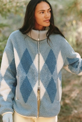 Varley Franca Sherpa Fleece Jacket | Anthropologie (US)