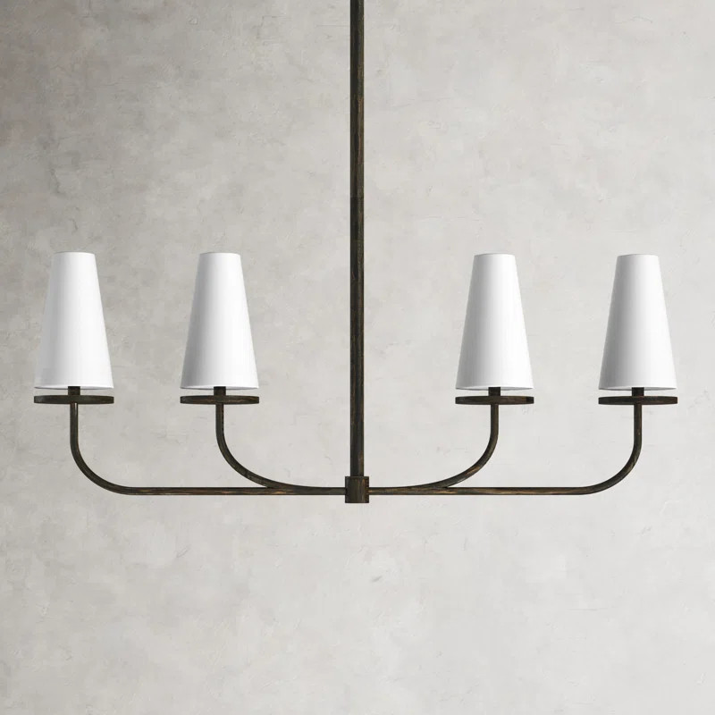 Walling 4-Light Kitchen Island Cone Pendant | Wayfair Professional