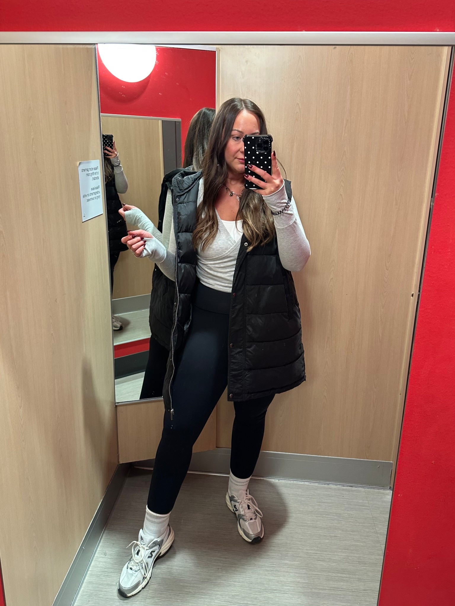 Comfy outfit of the day ✨ 
Aerie top: large
Athleta leggings: large tall
Zella longline puffer vest: large
Zella bra: large


Winter outfits, mom style, midsize ootd, comfy outfits, errands outfit, new balance sneakers outfit, leggings outfit 

#LTKootd #LTKTall #LTKMidsize