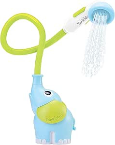 Yookidoo Baby Bath Shower Head - Elephant Water Pump and Trunk Spout Rinser - for Newborn Babies ... | Amazon (US)