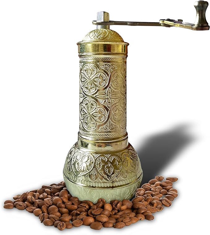 Manual Coffee Grinder, Refillable Turkish Style Coffee and Pepper Grinder, Manual Coffee Mill wit... | Amazon (US)