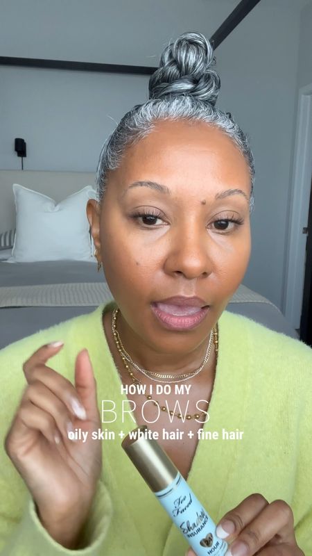 Brow Tutorial | Everything you need for shaping thin brows + tips for oily skin and white hair 

#LTKbeauty