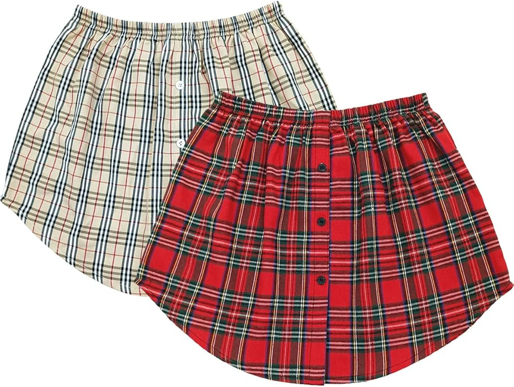 NonaTawka Lace Shirt Extender for Women Fake Top Lower Sweep Half Length Skirt Adjustable Extende... | Amazon (US)