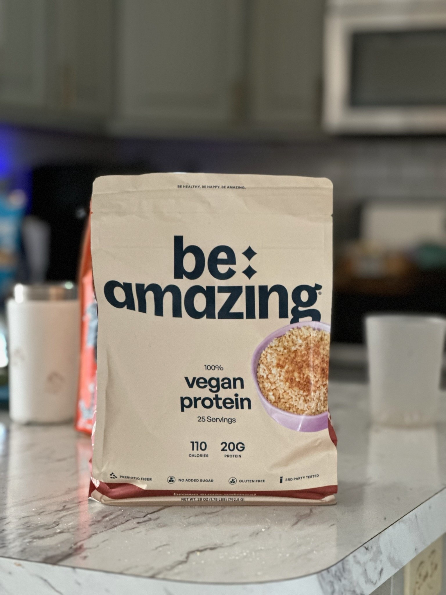 This be amazing protein powder is good!😍 I use it in my coffee and it is great.

Be Amazing protein powder, brown sugar protein powder, coffee, protein coffee, Amazon finds, Amazon protein powder, Savannahk 

#LTKFindsUnder50 #LTKActive #LTKHome