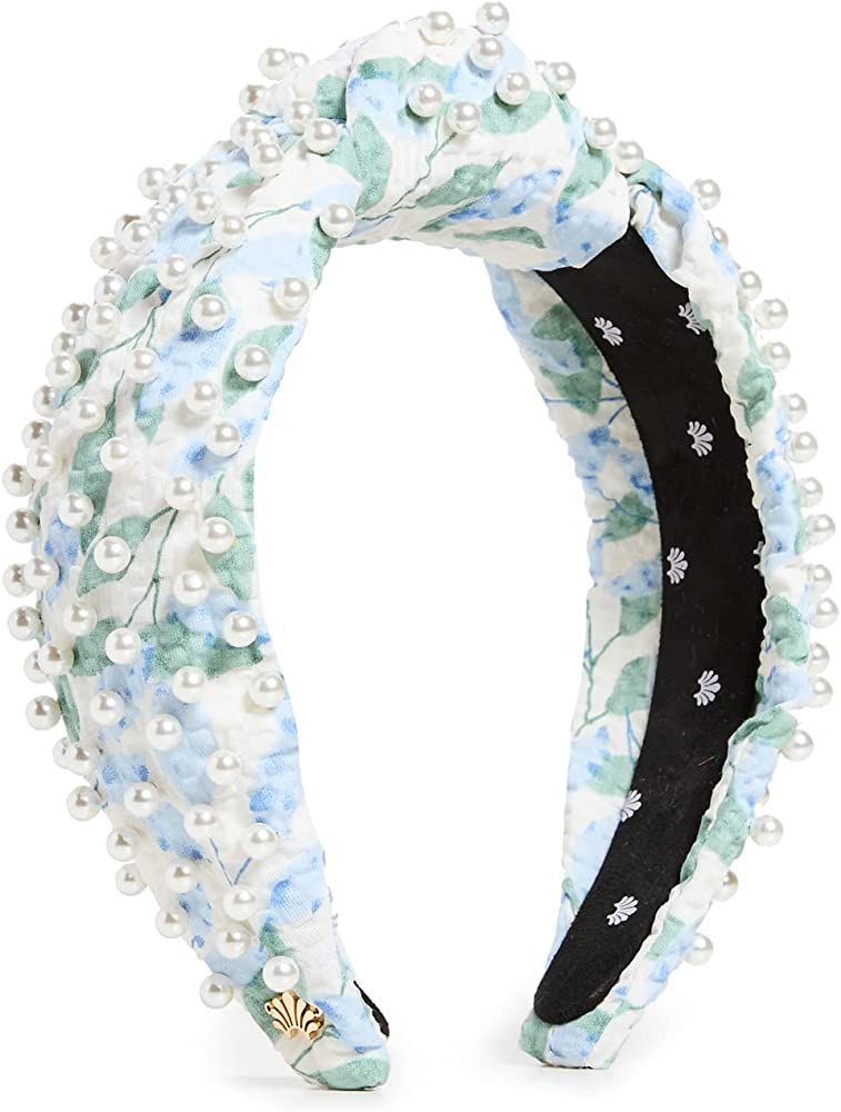 Lele Sadoughi Women's Pearl Knotted Headband | Amazon (US)